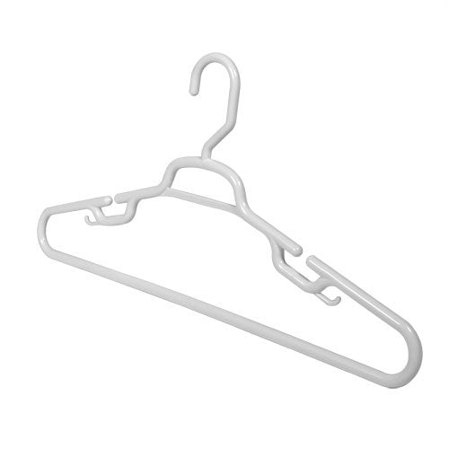 19" Heavy Duty Plastic Hangers - Set of 3